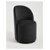 $240 VELVET SWIVEL BARREL CHAIR