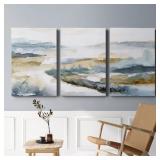 ESTUARY I- PREMIUM GALLERY WRAPPED CANVAS - READY