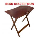 $79 Solid Bamboo Folding Personal Table