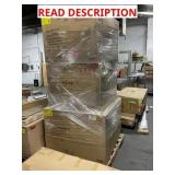 1 LOT OF ASSORTED FURNITURE PARTS (MISSING PEICES)