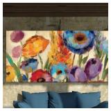 $200 Schatz All-Weather Canvas Plants & Flowers Wa