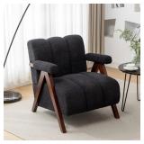 $233 Draedyn Upholstered Boucle Armchair with Soli