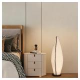 $80 Modern Fabric Banana Floor Lamp, Minimalist Li