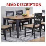 $900 Derbyshire Solid Wood Extendable Counter Heig