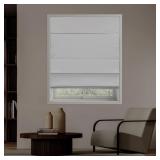 $38 Coursey Cordless Blackout 100% Cotton Roman Sh