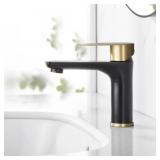 $46 Single-Hole Single-Handle Bathroom Faucet,Deck