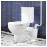 $638 750W Macerating Toilet With 4-inlet, Two-piec