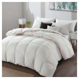 ALL-SEASON FEATHER AND DOWN DUVET SOFT-COTTON BED