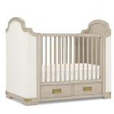 Paris 4-In-1 Convertible Crib With Underdrawer, Wh
