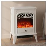 $80 22" Electric Fireplace Stove, Freestanding Ele