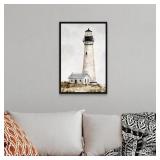 $33 " Rustic Lighthouse II " by Ethan Harper