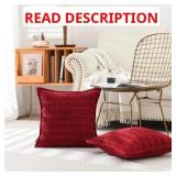 BUFARD FARMHOUSE BOHO SOFT STRIPED CORDUROY CUSHIO