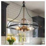 $179 Marrina 3-Light Medium 14" Dome Kitchen Islan