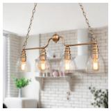 $140 Modern 3-Light Kitchen Island Chandelier