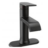 $127 MOEN GENTA LX SINGLE HOLE BATHROOM FAUCET WIT