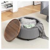 $180 Pietsch Round Coffee Table with Storage