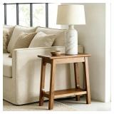 $115 Solid Wood End Table With Storage