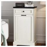 Spurgehom 13 Gallons Tilt Out Trash Cabinet Free S