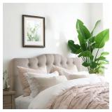 $89 Adjustable Height Headboard with Linen Upholst