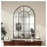 ARCHED WALL MIRROR ALUMINUM ALLOY WINDOW PANNEL MI