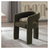 DARREIO FABRIC IRON ARM CHAIR