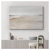 $36 Minimal Landscape "Coastal Sandy Beach Seascap