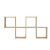 $49 15.25 in. Chessboard Cubby Wall Shelf Horizont