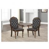 $510 1 Lot of (2) Maximus Arm Chair with Tufted Po