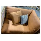 Genuine Leather Modular Sofa cushion couch