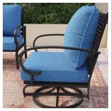 Balderston Patio Chair with Cushions