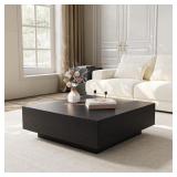 $690 Cristyle Wood Living Room Table, Square Coffe