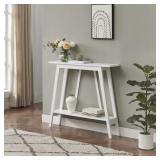 $98 Odise Console Table - Functional Narrow Wood A