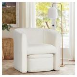 $240 Braedin Upholstered Accent Chair & Storable O