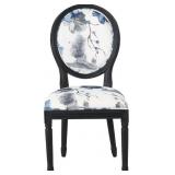$243 Traditional Fabric Dining Chairs, Floral Prin