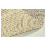 Abberton Hand Woven Cotton Geometric Rug Small