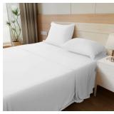 $28 Ultra Soft Jersey Knit All-Season Sheet Set-Qu