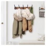 $20 Richmond Solid Wood Wall 5 - Hook Wall Mounted