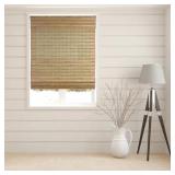 Arlo Tuscan Cordless Semi-Sheer Roman Shade