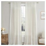 $20 Dennan Linen Curtain Rod Pocket Back Tab,Linen