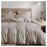 $100 Lived in Look Duvet Cover Set, 100% Pure Fren