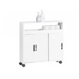 SoBuy BZR02-W Bathroom Storage Cabinet Toilet Pape