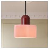 Mid Century Modern Glass Pendant Light