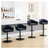 $207 Swivel Adjustable Height Bar Stools with Back