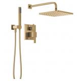 $529 Modern Raincan Square Shower System, Rain Sho
