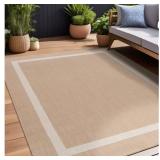 8x10 Beverly Rug Indoor/Outdoor Area Rugs, Bordere