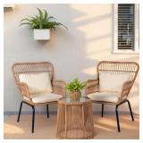 Dawna 3 Piece Seating Group with Cushions