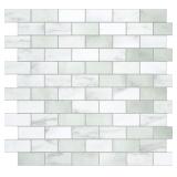 $60 10-Sheet Subway Peel and Stick Backsplash Tile
