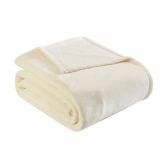 $28 Eddie Bauer Solid Ultra Soft Plush Reversible