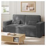 $287 Modern 71-inch 2-seater corduroy sofa with tw