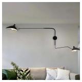 $237 2-Light Living Room Wall Sconce With Curved A